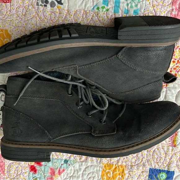 Original Penguin by Madagascar Dark Gray Desert Boots - Picture 4 of 6